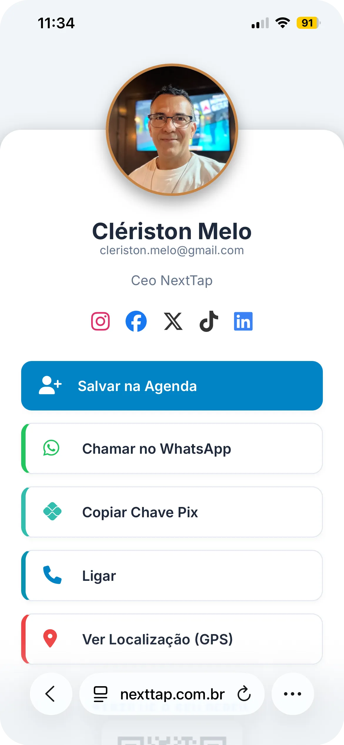 Perfil Digital NEXTTAP