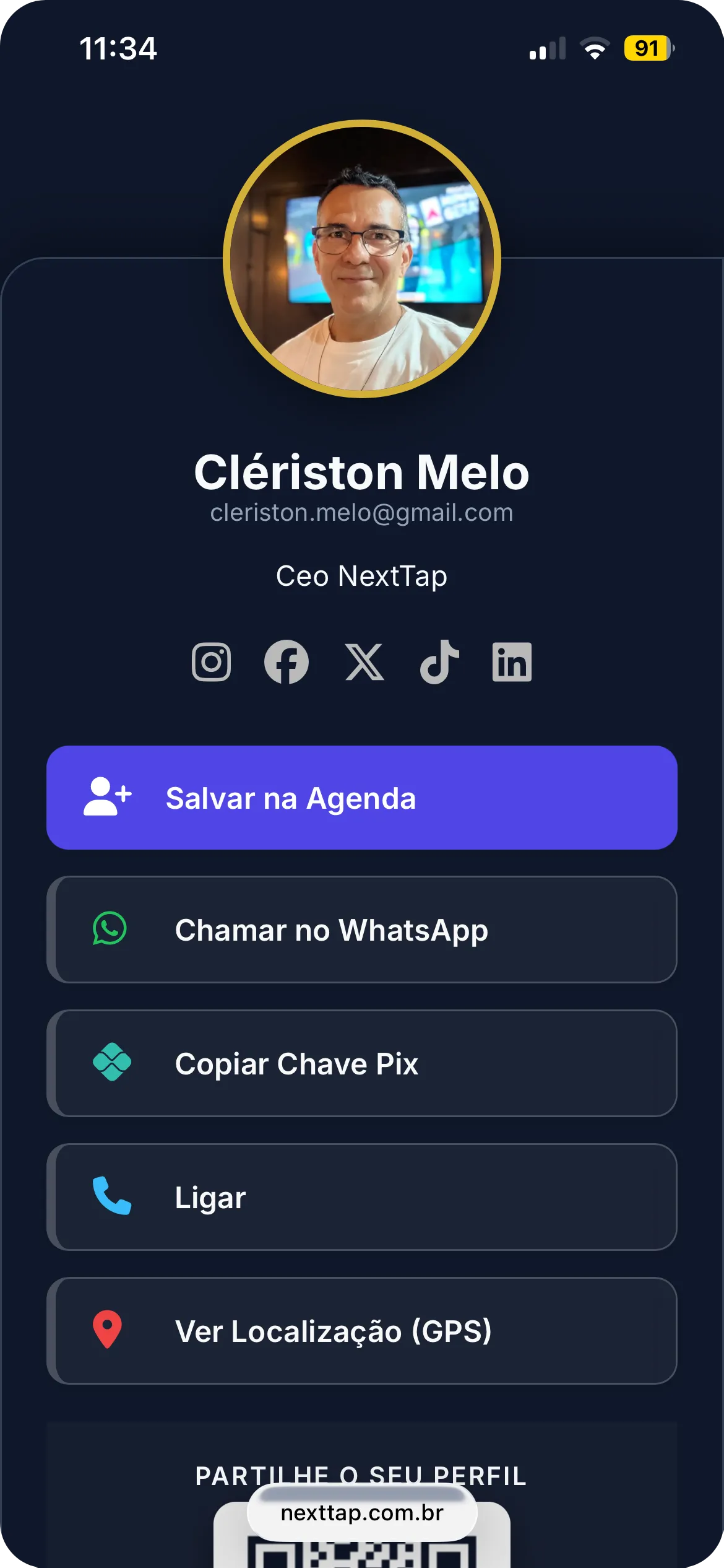 Perfil Digital NEXTTAP